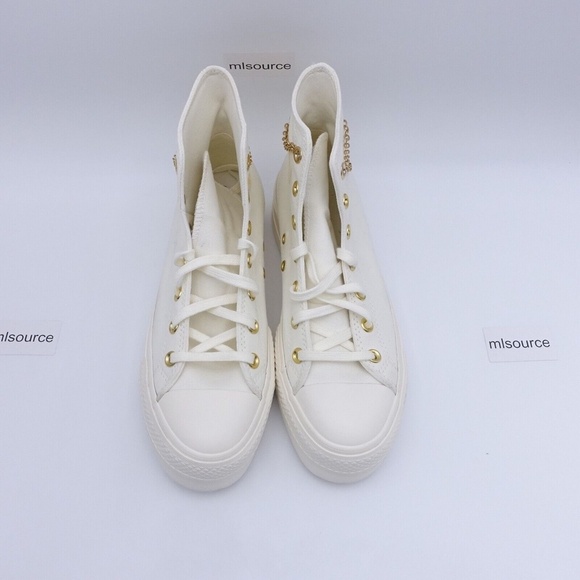 NEW Converse Chuck Taylor All Star Lift Platform Chain Sneakers - Picture 10 of 12